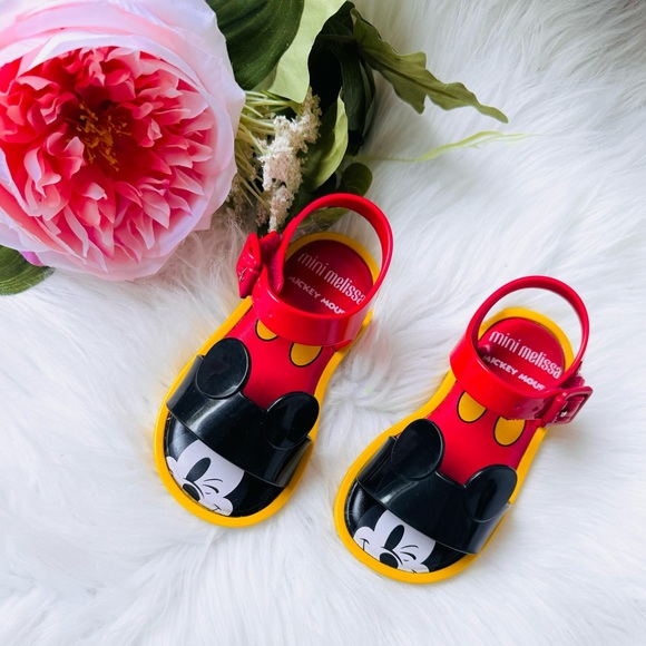 Toddler Mini Melissa Mickey Mouse Sandals - Picture 2 of 6